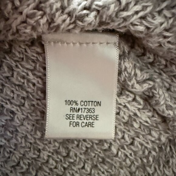 Croft & Barrow Cotton 3/4 Sleeve Pullover Crewneck Sweater - Picture 4 of 5